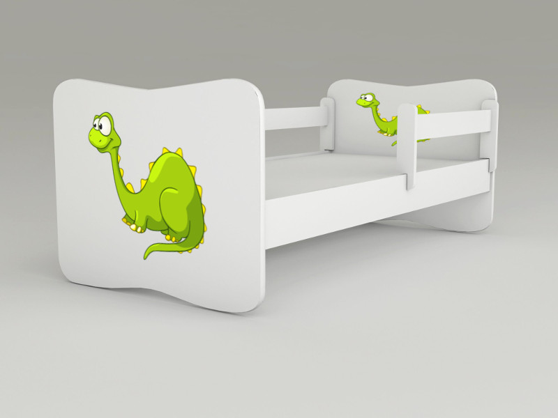 Detská posteľ s odnímateľnými bočnicami Dino
